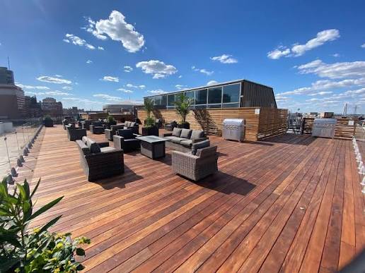 Rooftop terrace